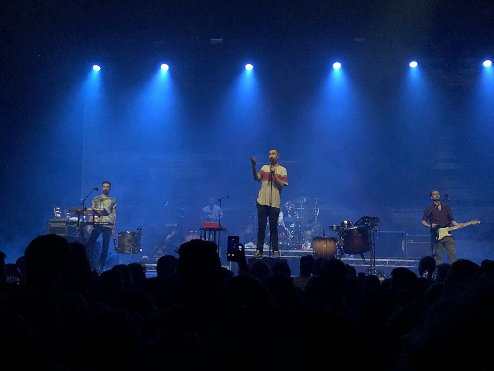 Bastille performing live in Sydney